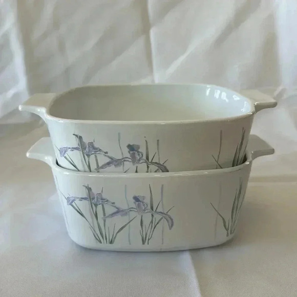 Corningware Shadow Iris Casserole Dishes Cookware - Set of 4 - Picture 5 of 10